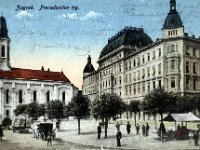 Trg Petra Preradovića 1919. godine